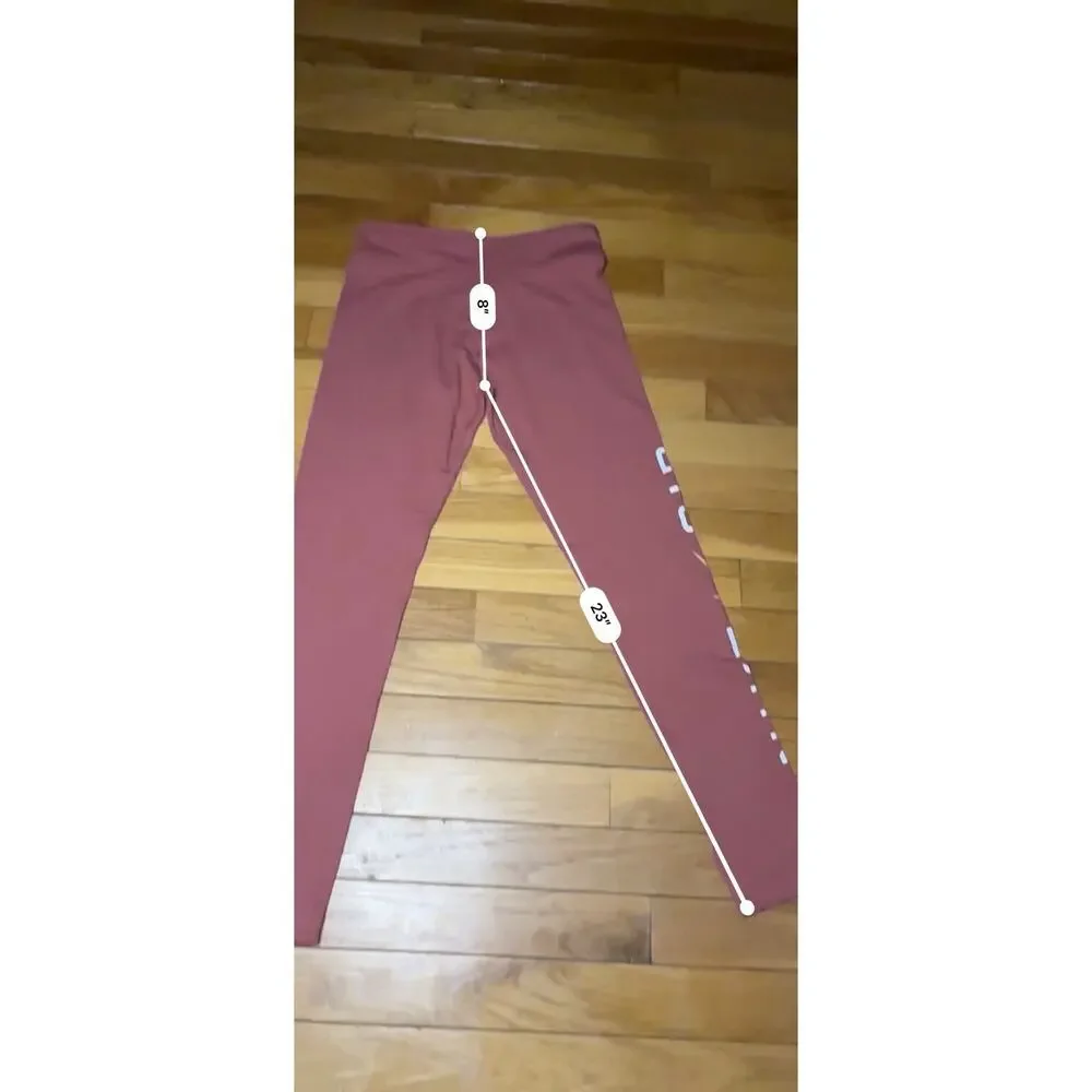 Nike Air Essential Girls' Mid-Rise Leggings Pink Size Large NWT Stretchy Knit